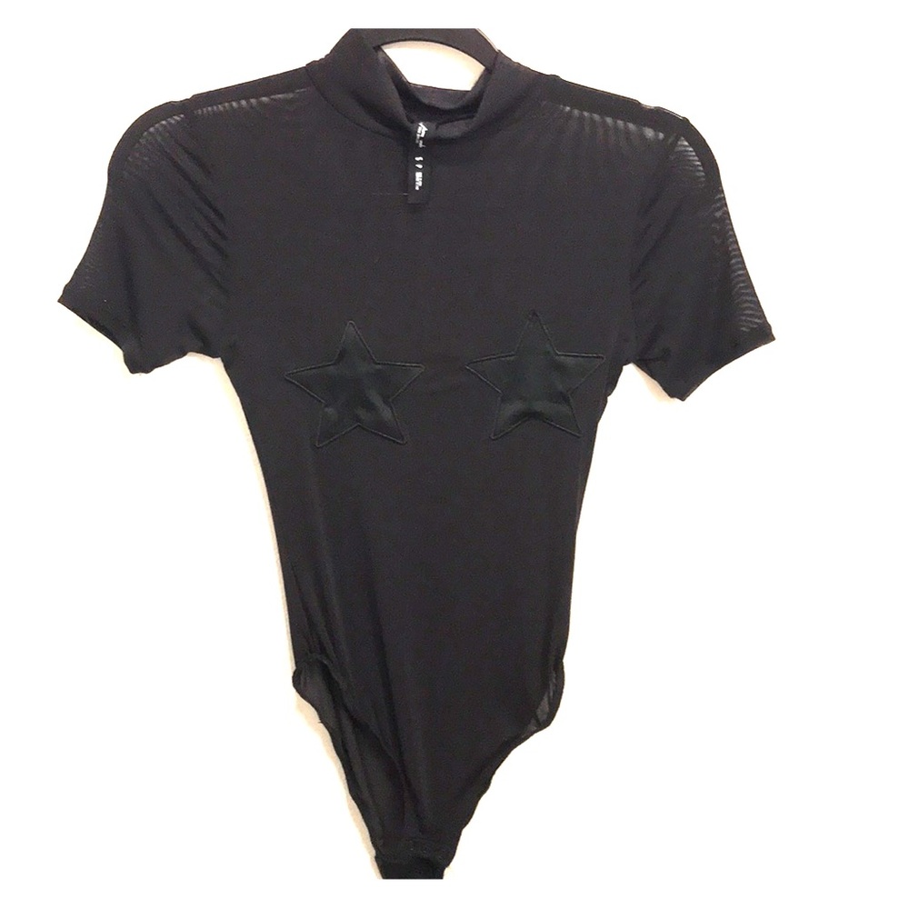 Urban Outfitters: Sheer bodysuit with stars